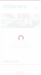 Mobile Screenshot of milaners.com